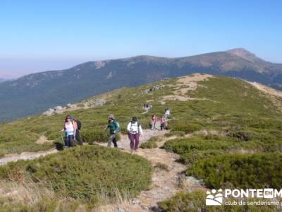 Travesía por la Sierra de la Maliciosa - Senderismo Madrid; mapas de comunidad de madrid